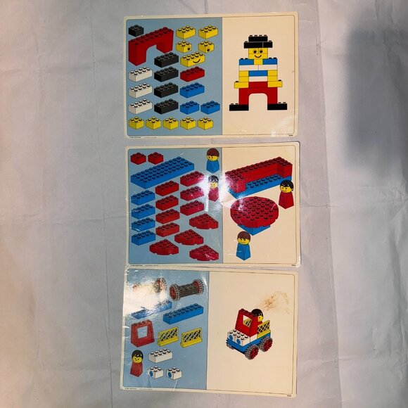 Vintage Lego Dacta Basic Set 9252 Instructions Only 1991 - Picture 5 of 7